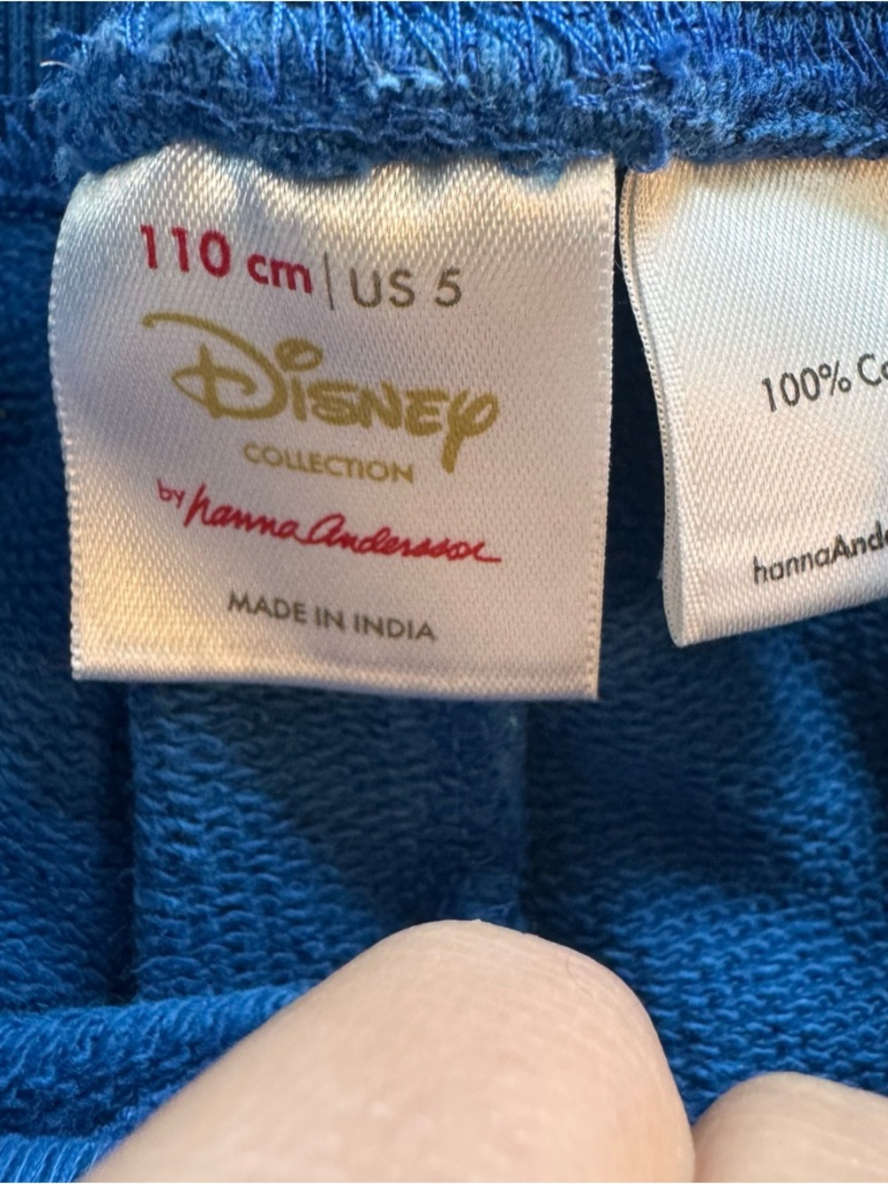 Disney Hanna Andersson Mickey Mouse Rainbow & Mickey Print Shorts size 5 - Picture 3 of 5